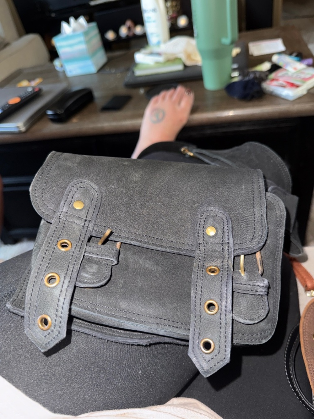 Leather Danny Pack